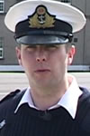 David Fleming, Sub Lieutenant - Navy